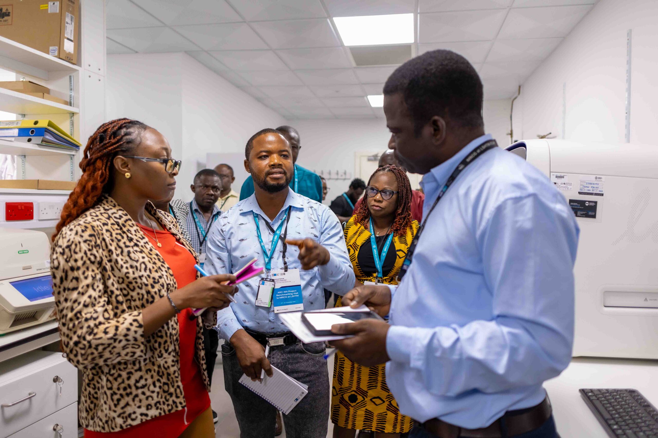 ARC-WA Study Tour in The Gambia. Credit: IVI