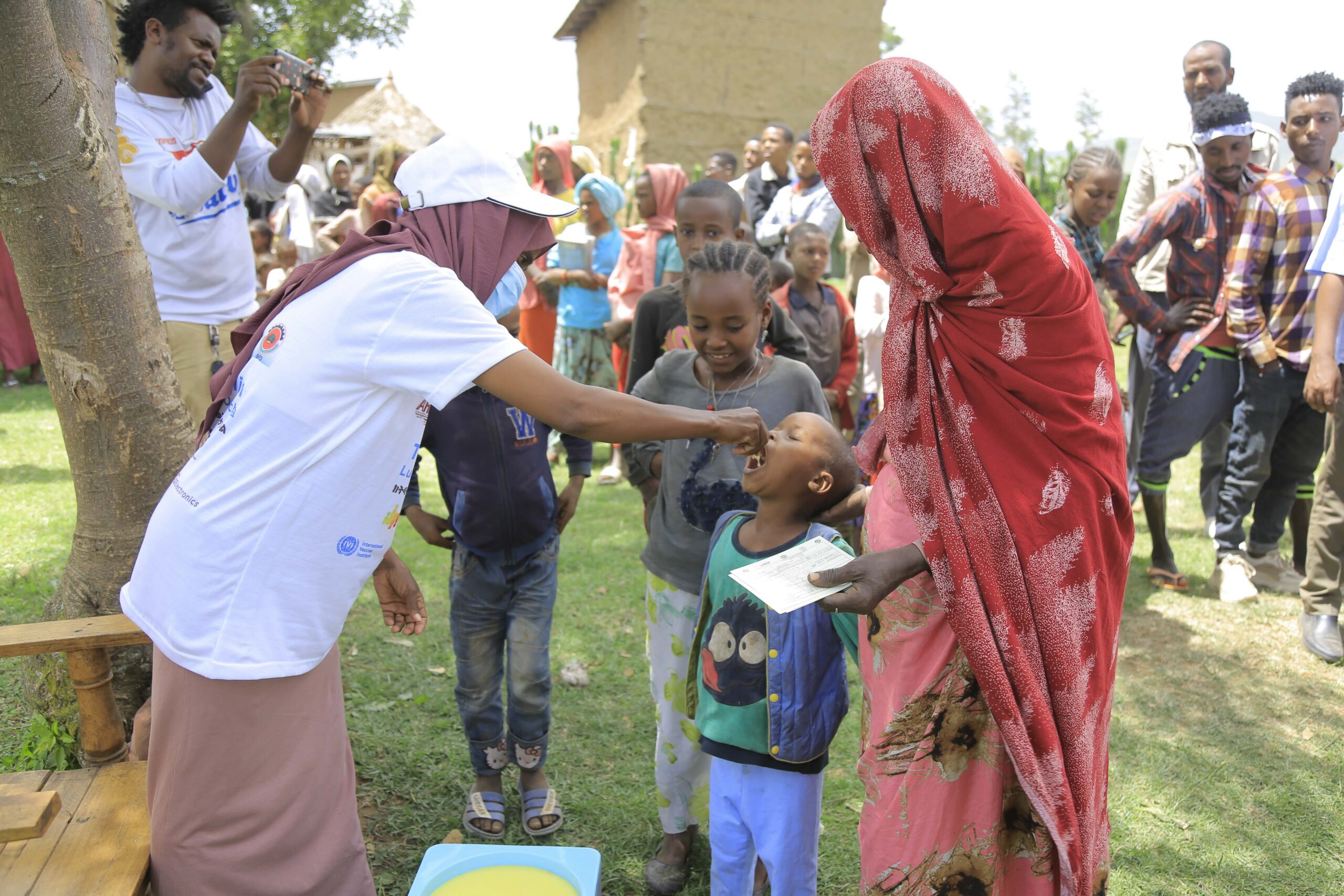 2022 cholera oral vaccination campaign in Ethiopia. Credit: IVI