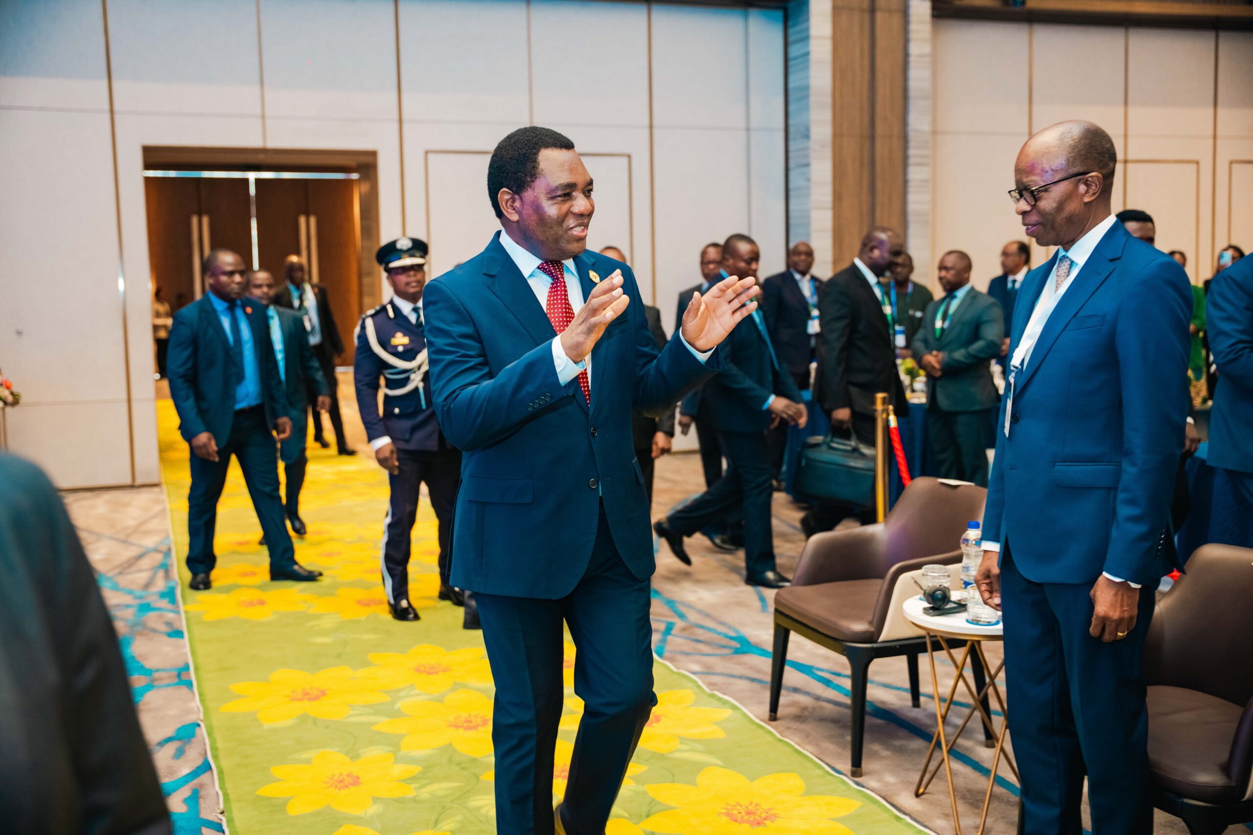 H.E. Hakainde Hichilema at the official launch of ACHIEVE Africa, Addis Ababa, 15 February 2026. Credit: IVI